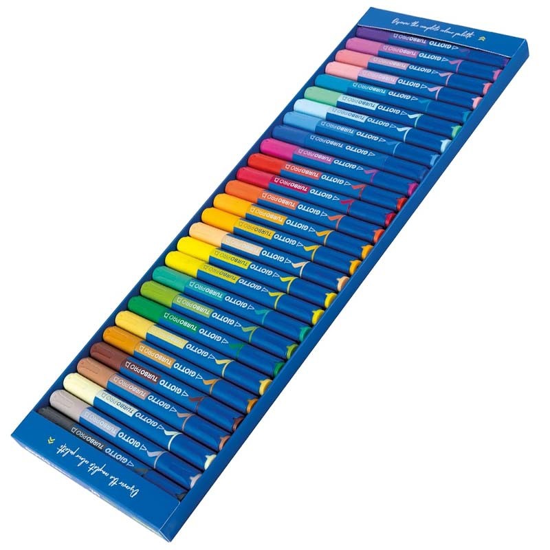 Set 30 markere acuarela Turbo Pro Giotto