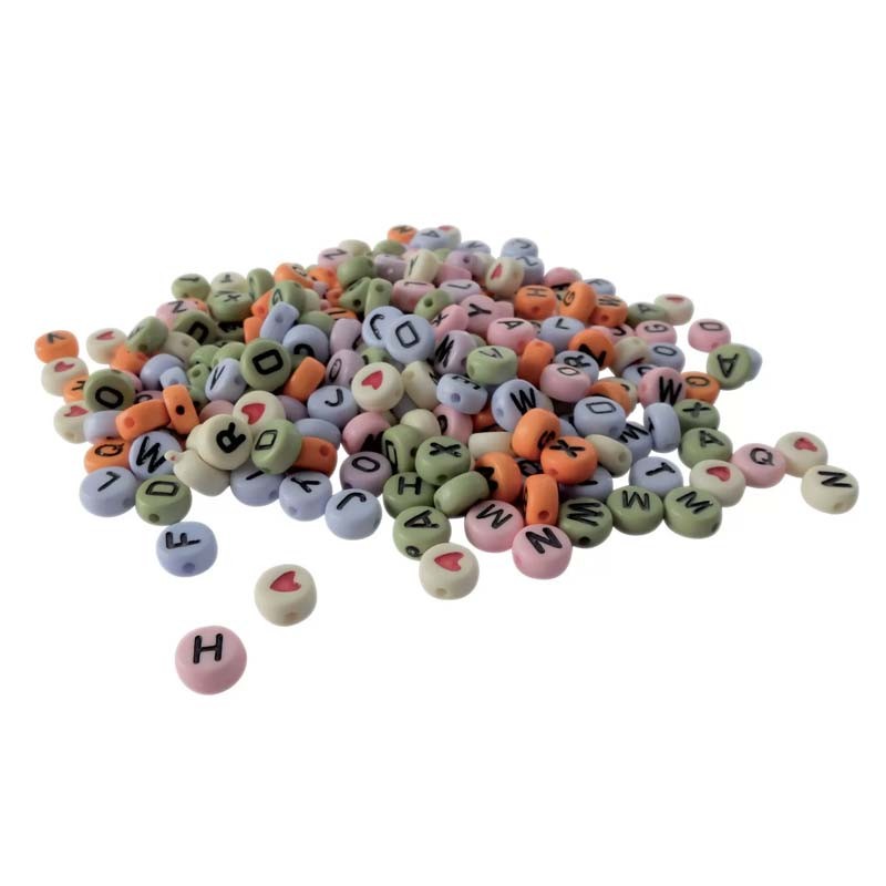 Set 250 perle alfabet color Graine Creative