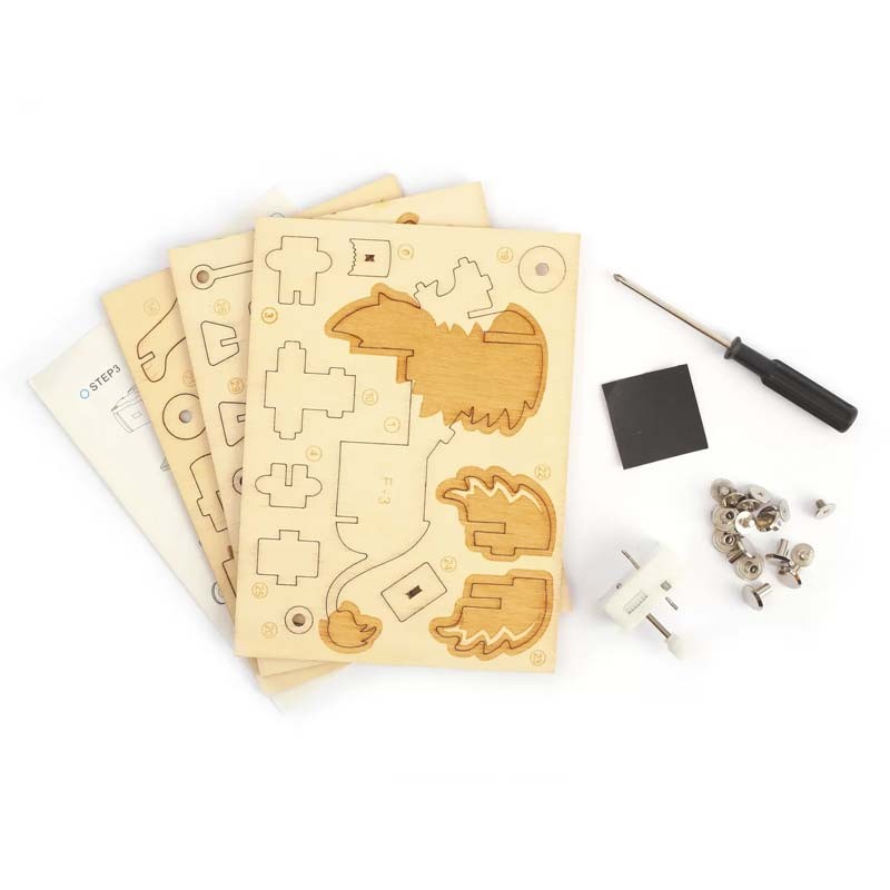 Kit macheta mecanica 3D leu Graine Creative