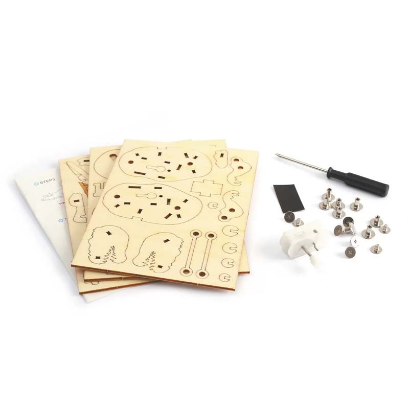 Kit macheta mecanica 3D T-rex Graine Creative