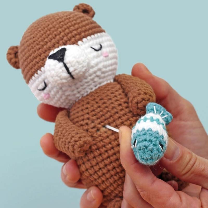 Kit amigurumi vidra Graine Creative