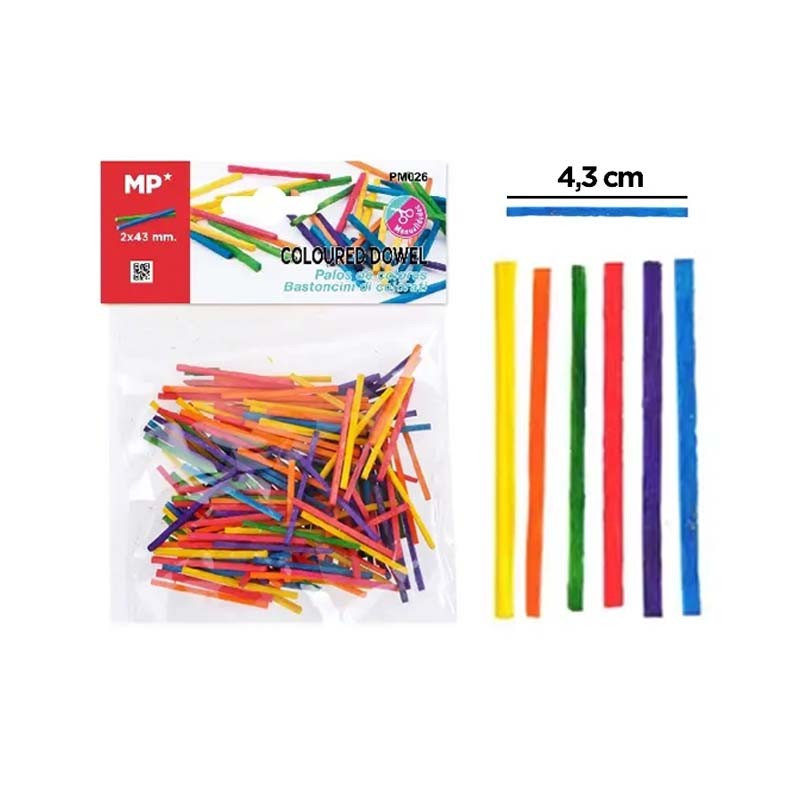 Set 130 betisoare colorate Main Paper