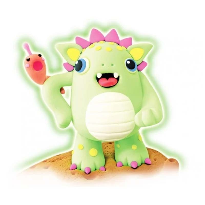 Set 3 plastilina fosforescenta glow in the dark Amos