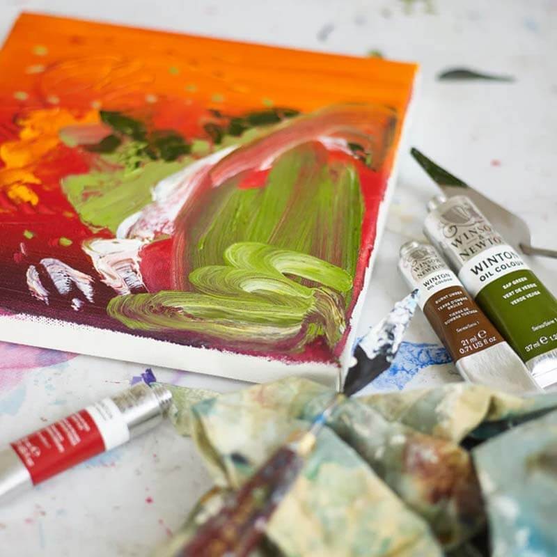 Culori de ulei pentru studiu  Winton Winsor Newton