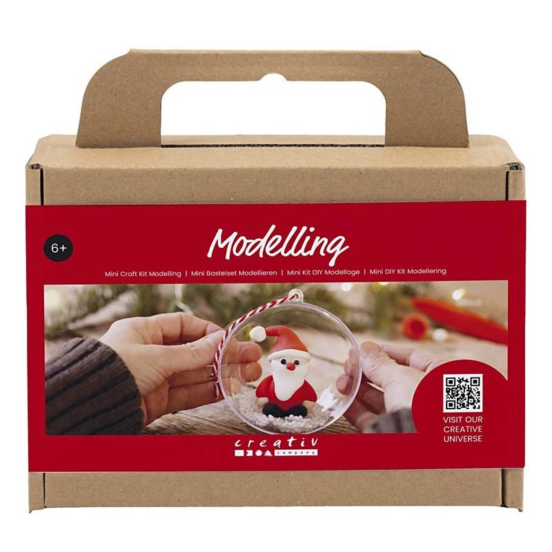 Set modelaj globuri Santa