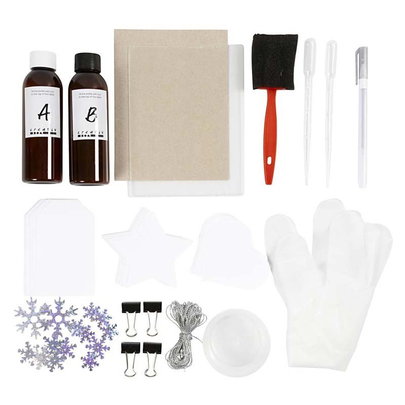 Set creativ echichete Cyanotype