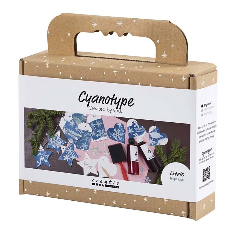 Set creativ echichete Cyanotype