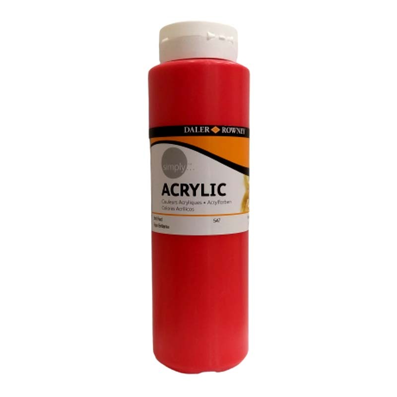 Daler Rowney Simply Acrylic Paint Process Yellow 75 ml 1 pz