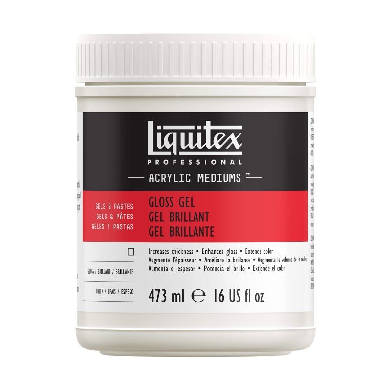 Mediu acrilic Gloss Gel Liquitex