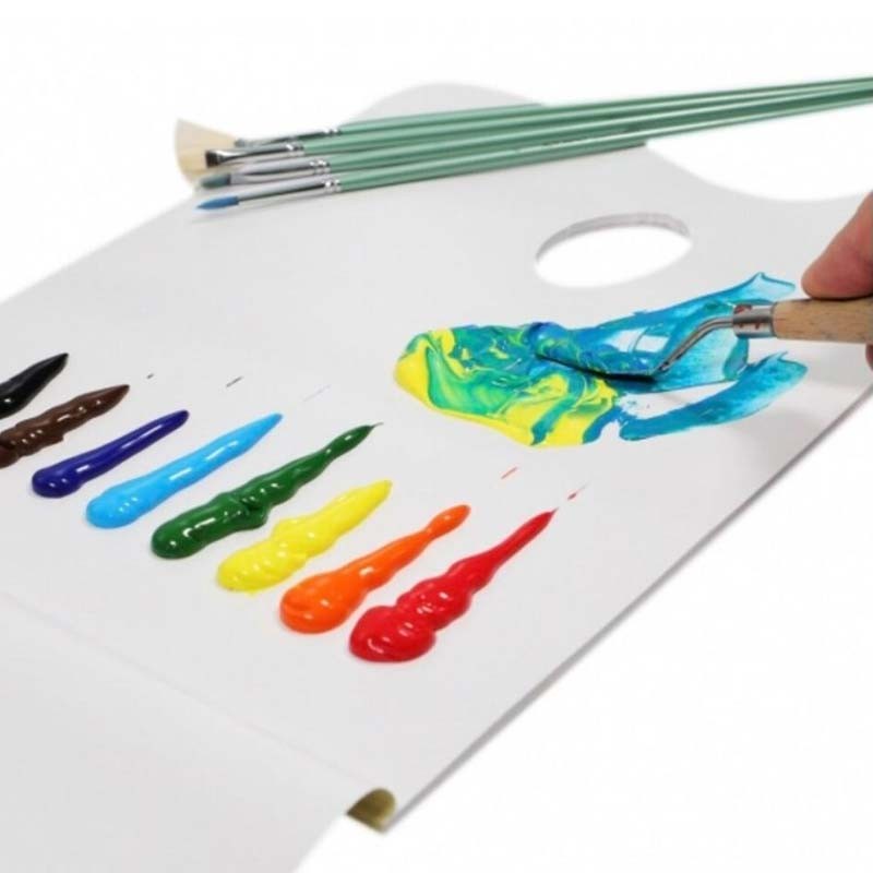 Paleta pictura hartie unica folosinta Artix