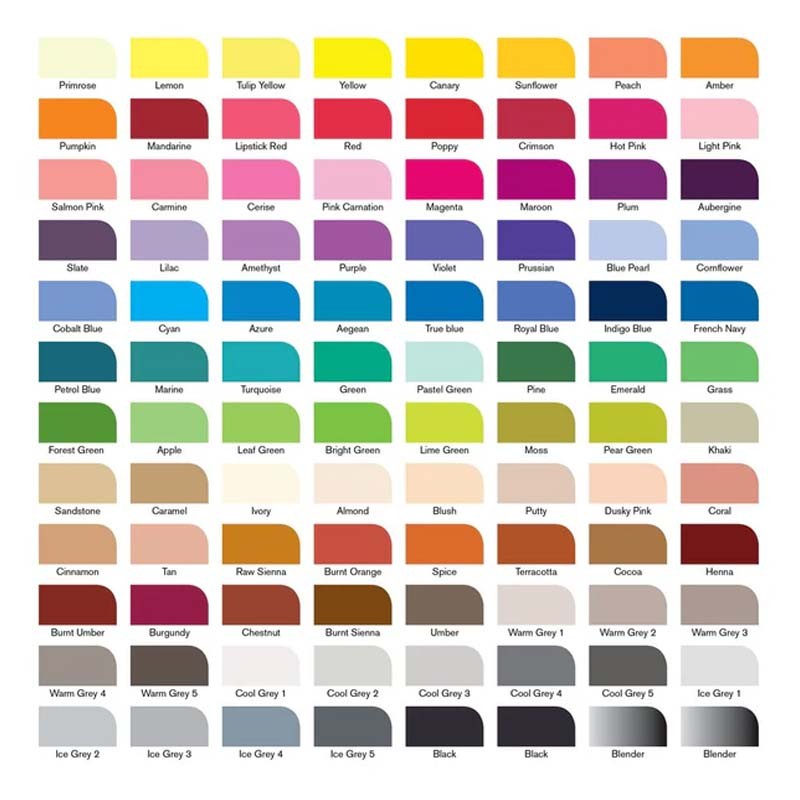 Set 96 Promarkere Extended Collection Winsor & Newton