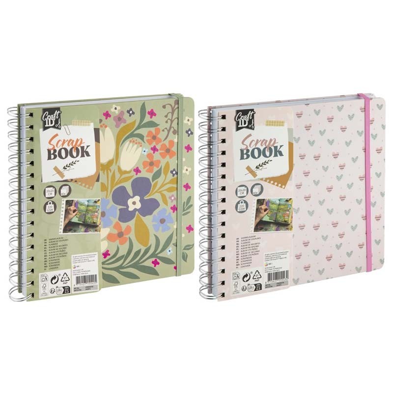 Caiet scrapbook Flowers