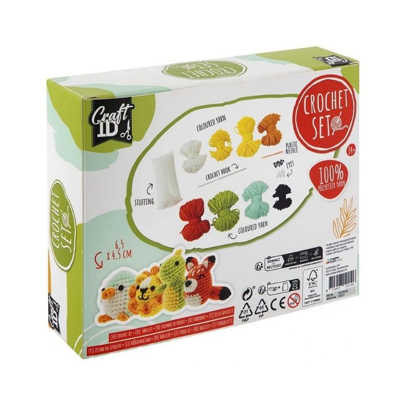 Set creativ DIY crosetat animale