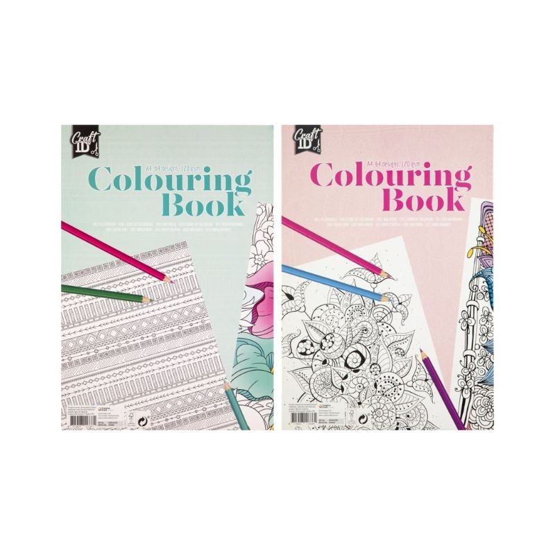 Carte de colorat A4 32 coli Flowers