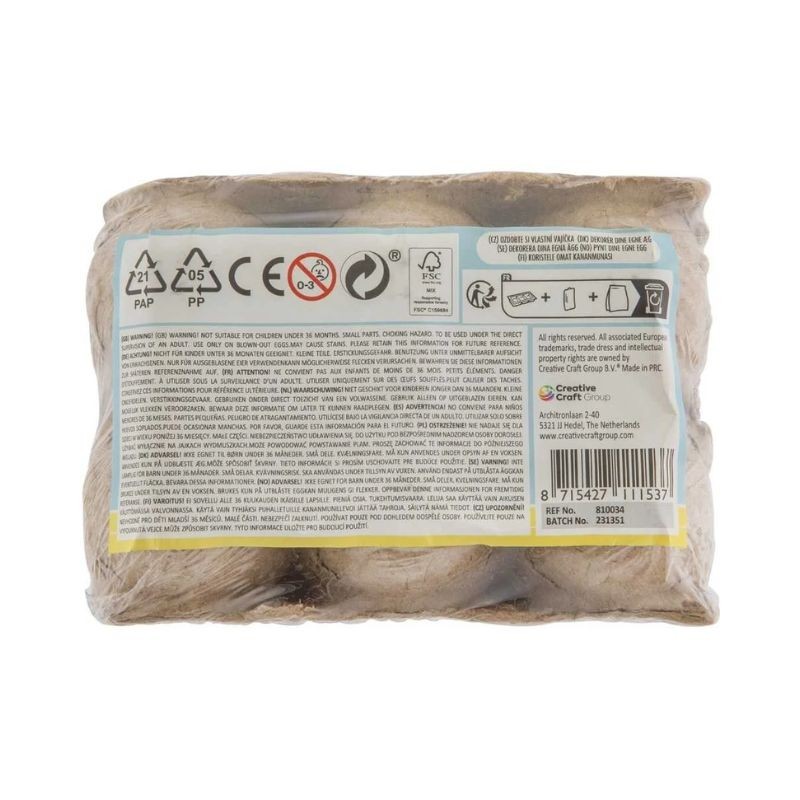 Set creativ pictura 6 oua modele Paste