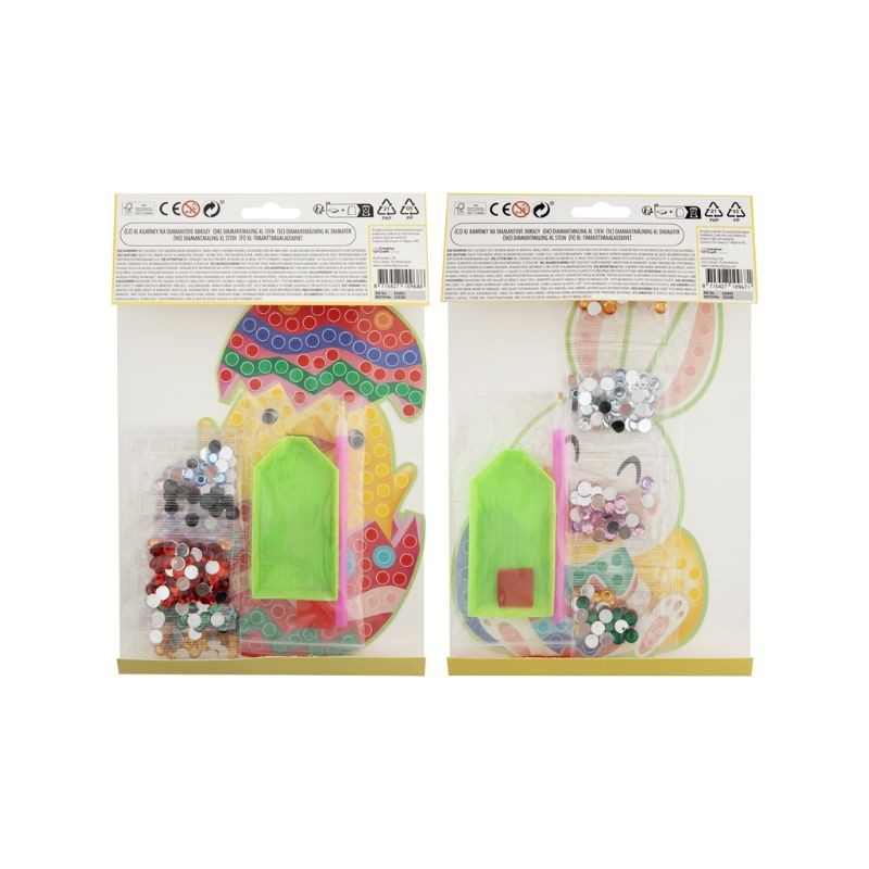 Pictura cu diamante mari iepuras Paste Grafix
