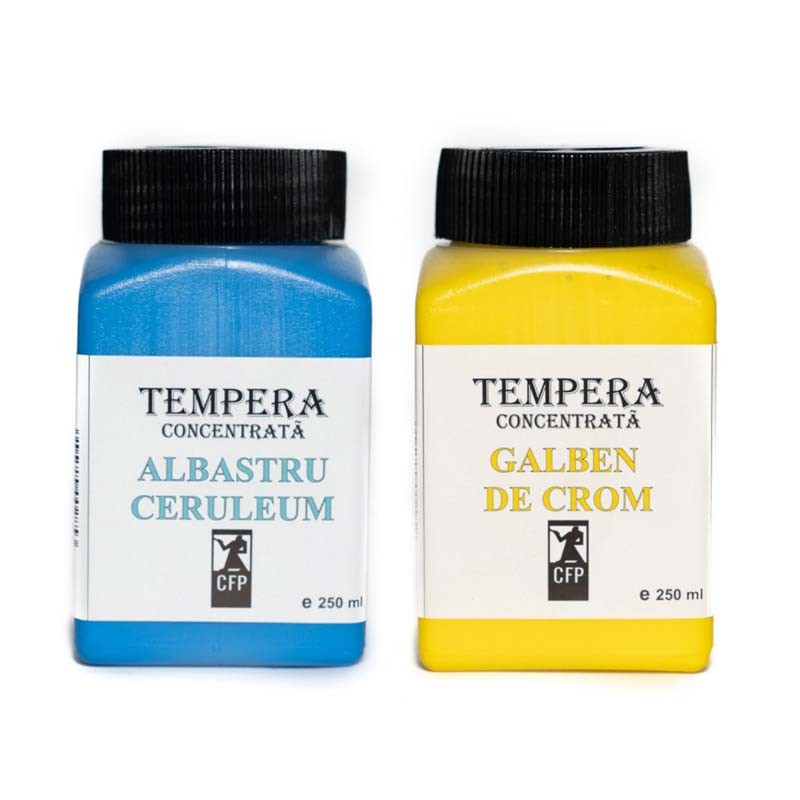 Culori tempera 250 ml Combinatul Fondului Plastic