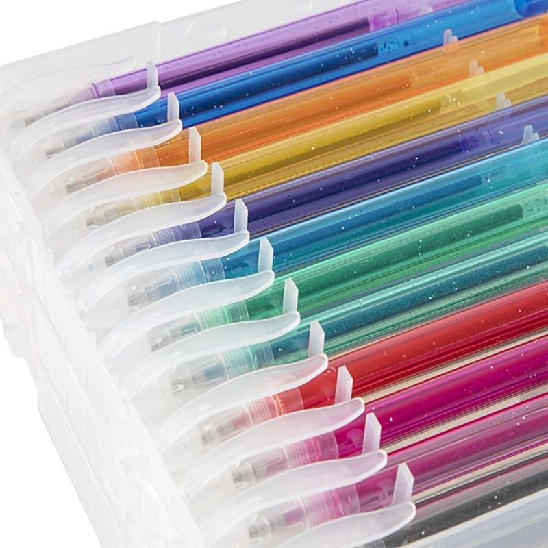 Set 48 pixuri cu gel colorate Grafix