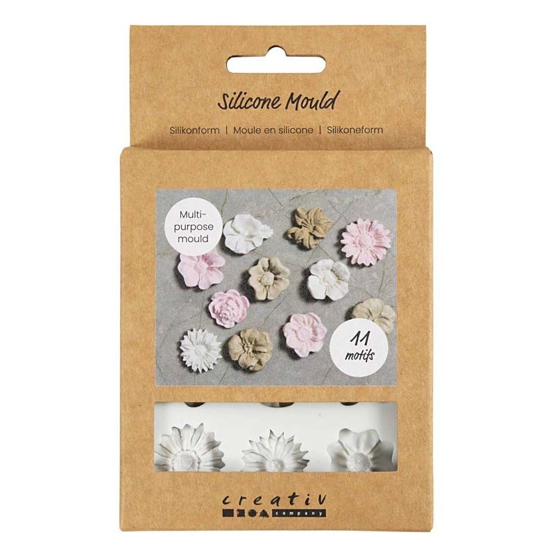 Matrita silicon 11 forme flori daisies