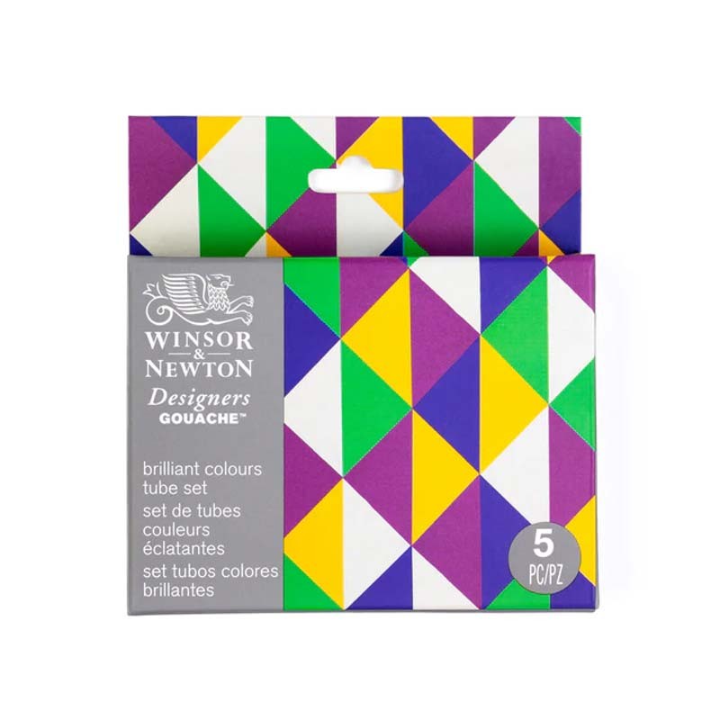 Set 6x5ml Brilliant Designers Gouache Winsor&Newton