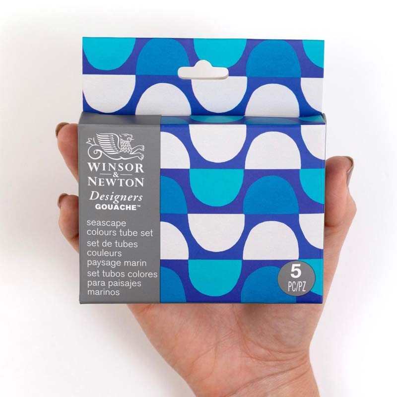 Set 5x14ml Seascape Designers Gouache Winsor&Newton