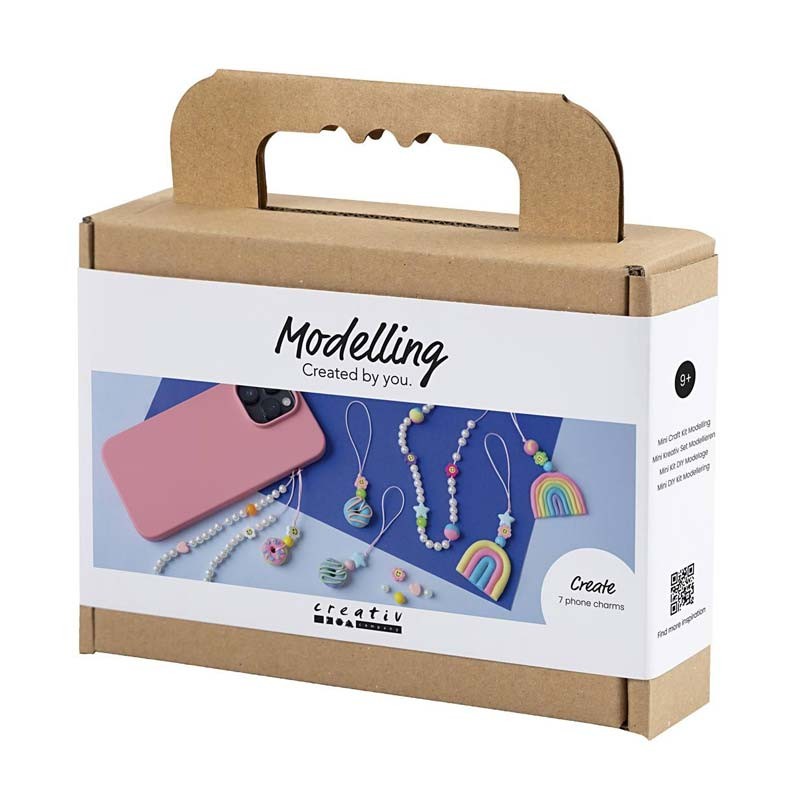Kit modelaj brelocuri Charm Mobil