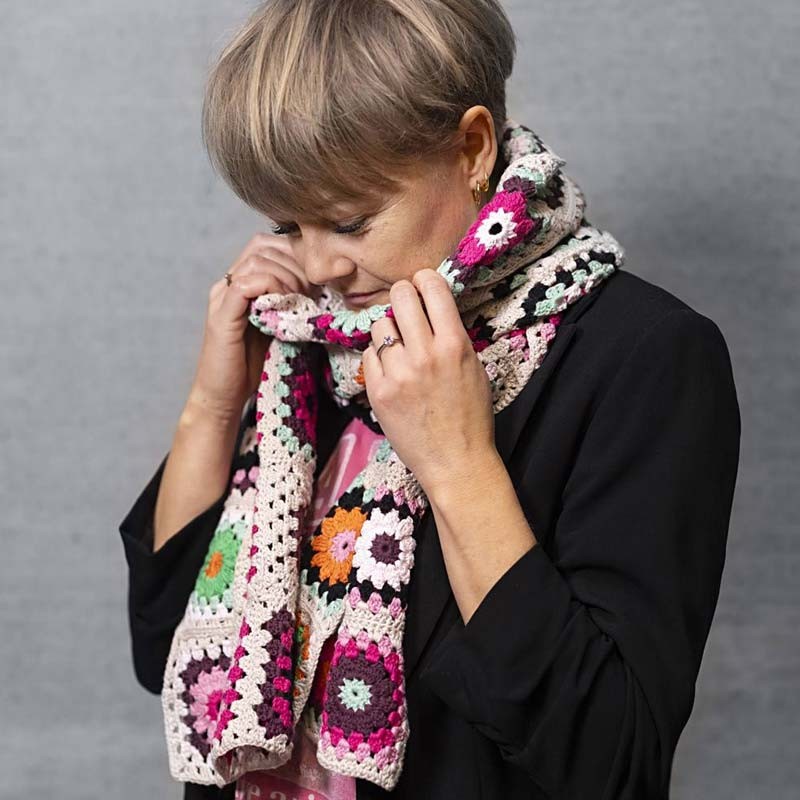 Kit creativ Crochet esarfa