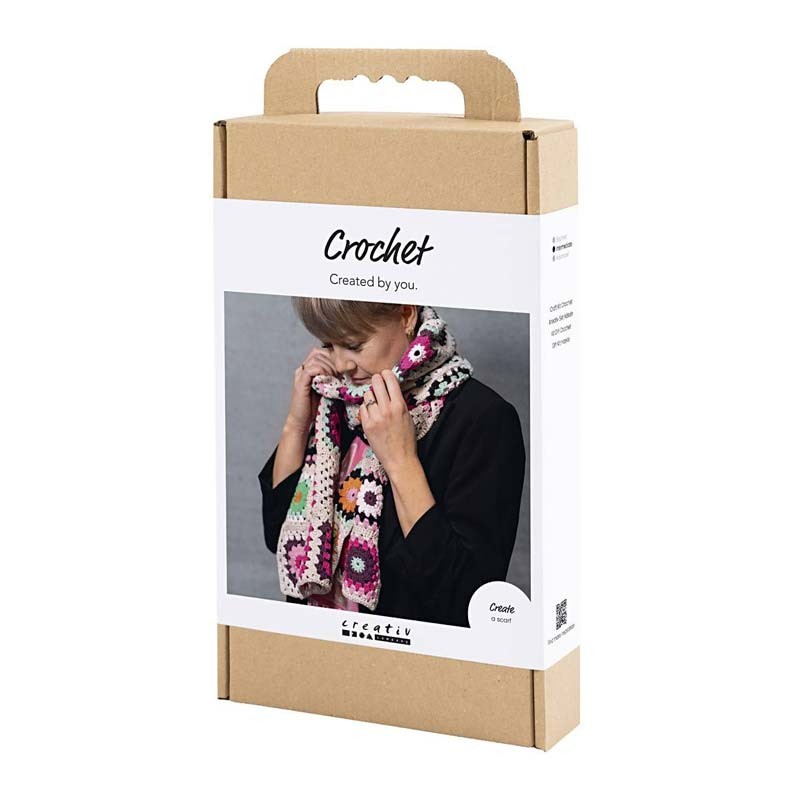 Kit creativ Crochet esarfa