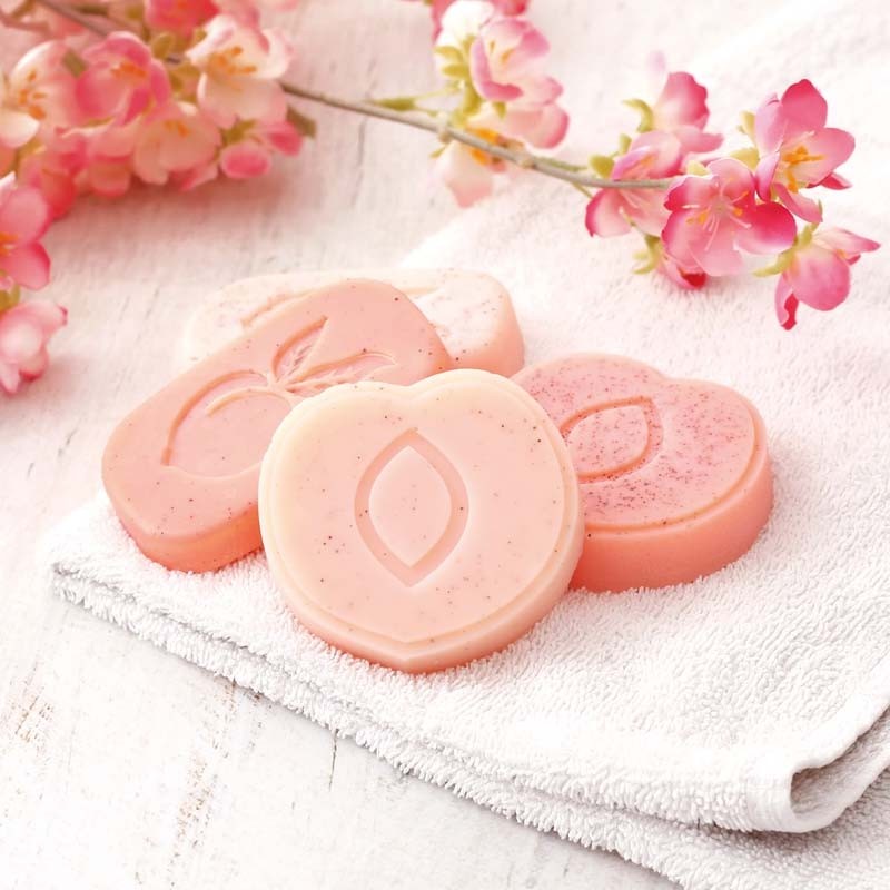Kit sapun exfoliant Peach Graine Creative