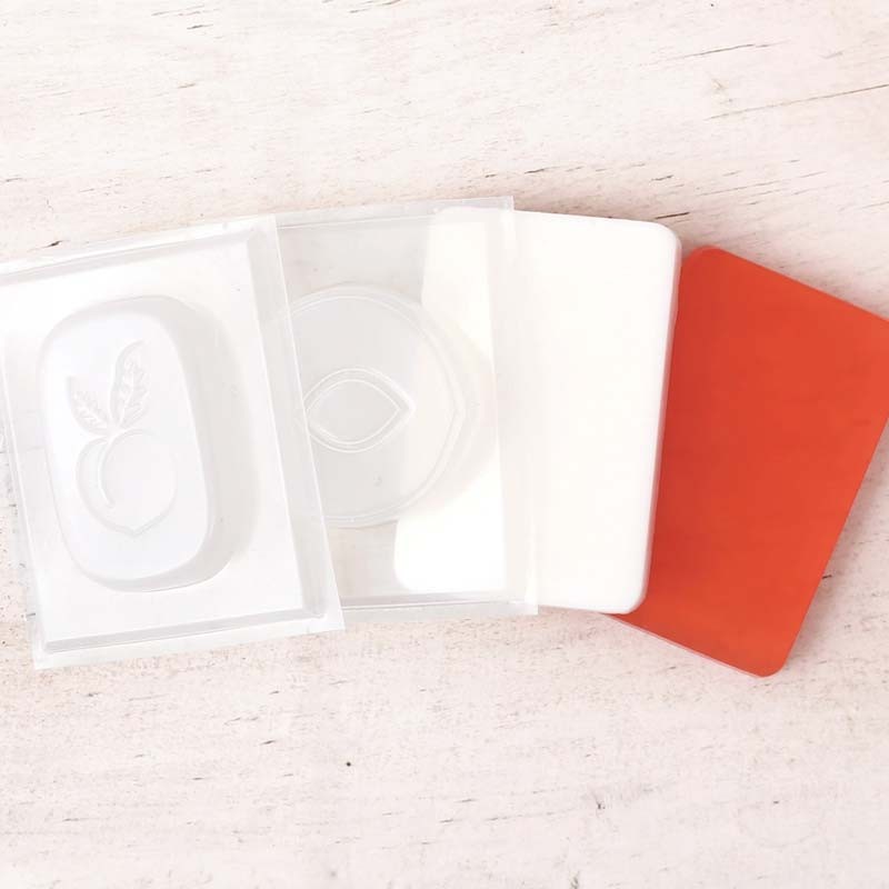 Kit sapun exfoliant Peach Graine Creative
