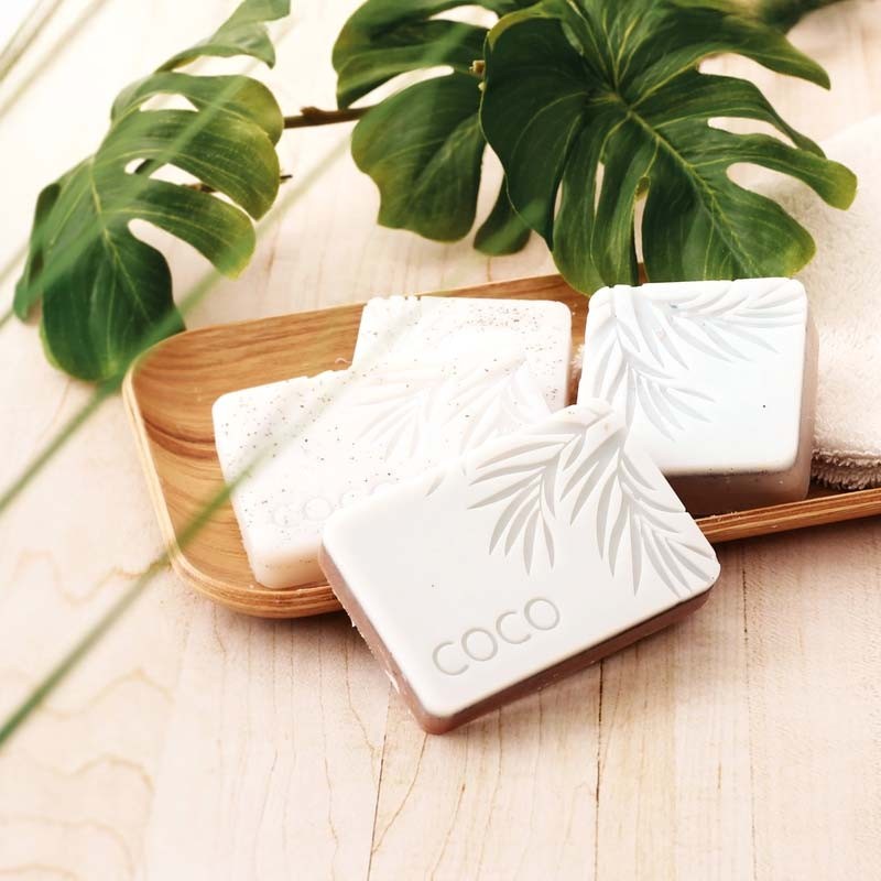Kit sapun exfoliant Coconut Graine Creative