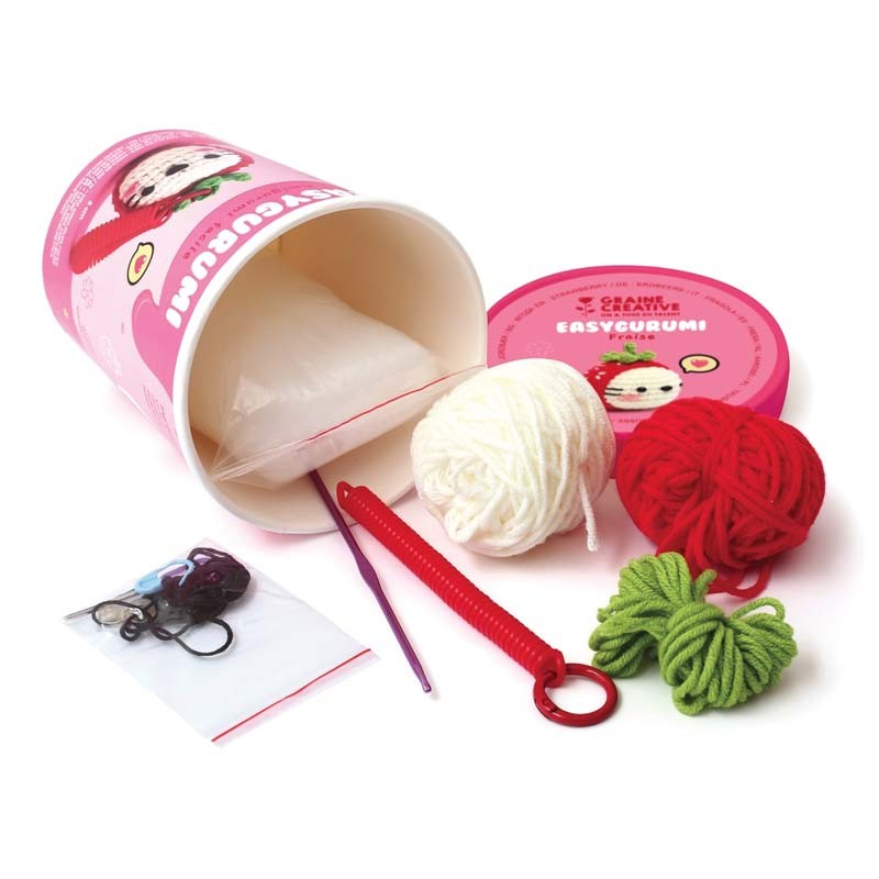 Kit easygurumi Strawbery Graine Creative