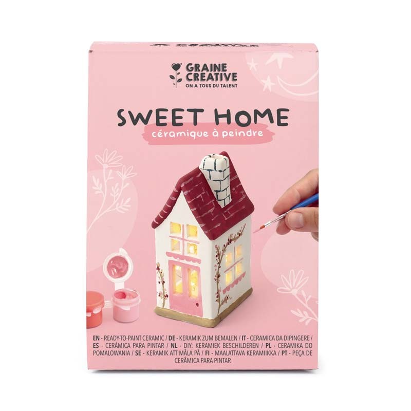 Kit pictura ceramica Sweet Home Graine Creative