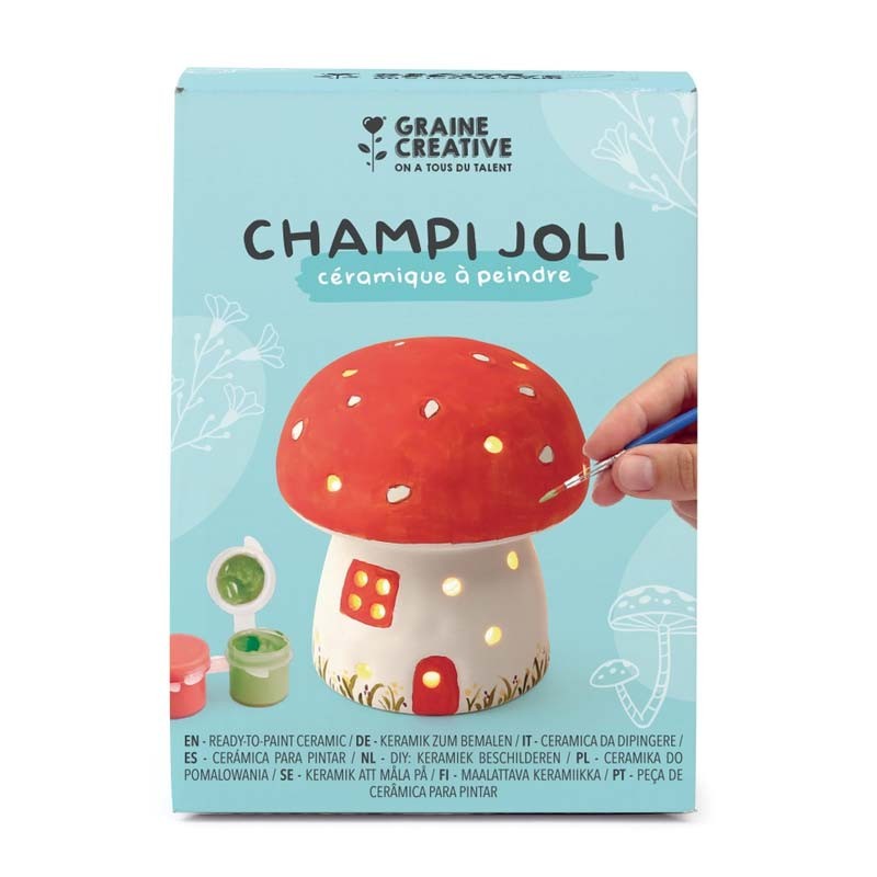 Kit pictura ceramica Mushroom Graine Creative