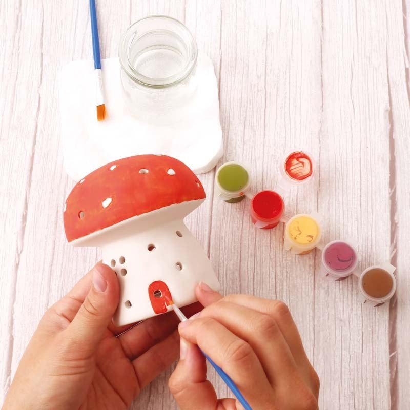 Kit pictura ceramica Mushroom Graine Creative