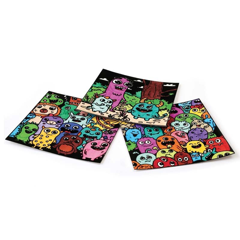 Set desen catifea Monsters Graine Creative