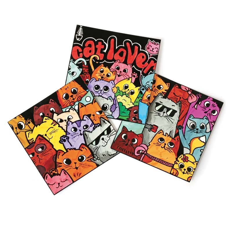 Set desen catifea Cats Graine Creative
