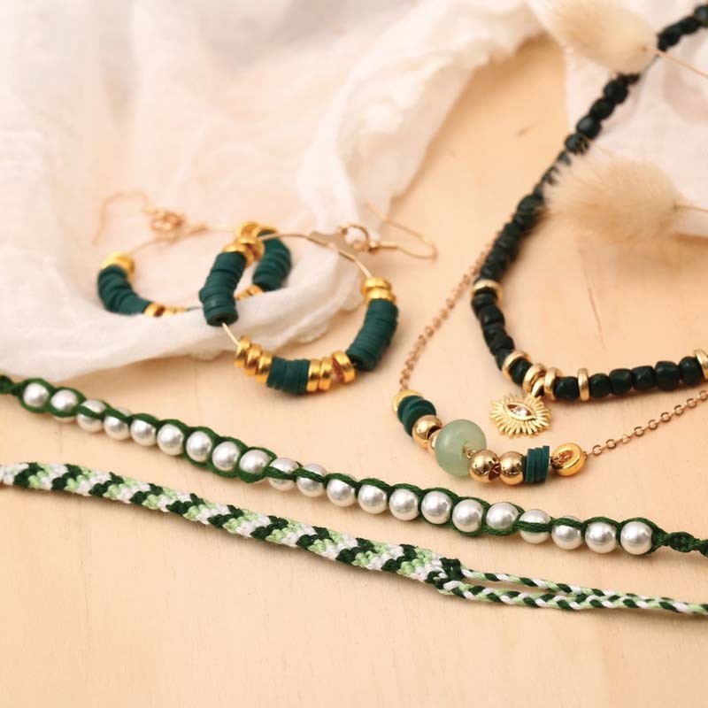 Kit bijuterii Jade Bijoux Graine Creative