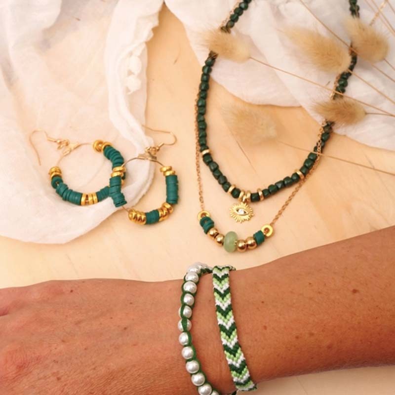 Kit bijuterii Jade Bijoux Graine Creative