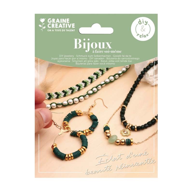 Kit bijuterii Jade Bijoux Graine Creative