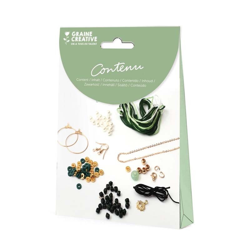 Kit bijuterii Jade Bijoux Graine Creative