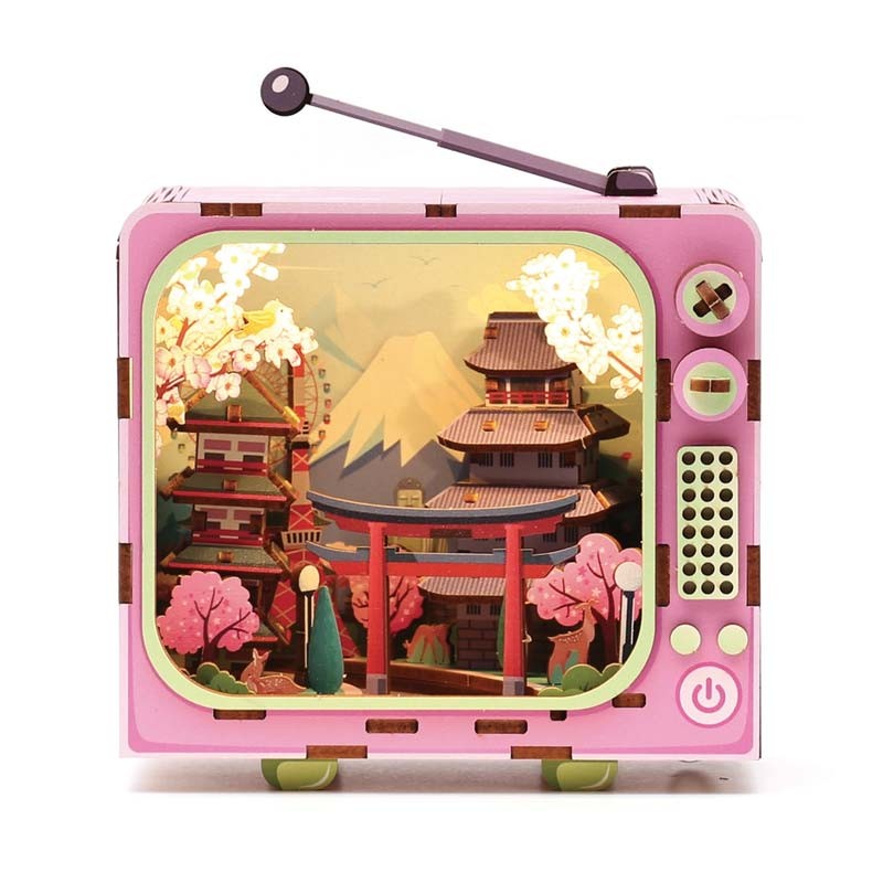 Kit macheta lemn LED Tokyo Graine Creative