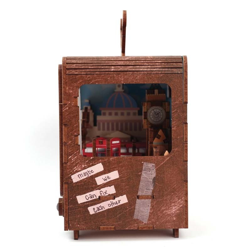 Kit macheta lemn LED Londra Graine Creative