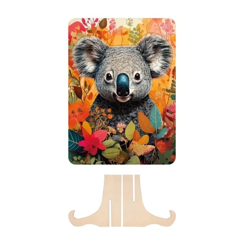 Set creativ wooden puzzle koala