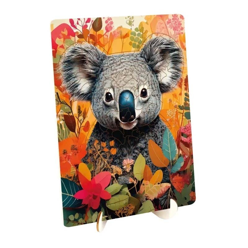 Set creativ wooden puzzle koala