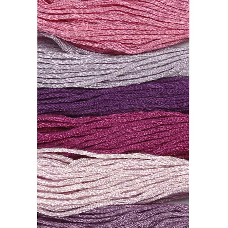 Set 6 fire bumbac Purple