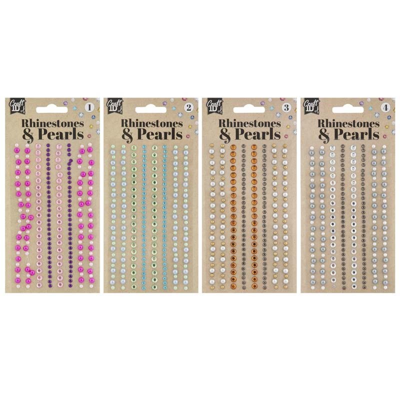 Set craft stikere perle si pietre