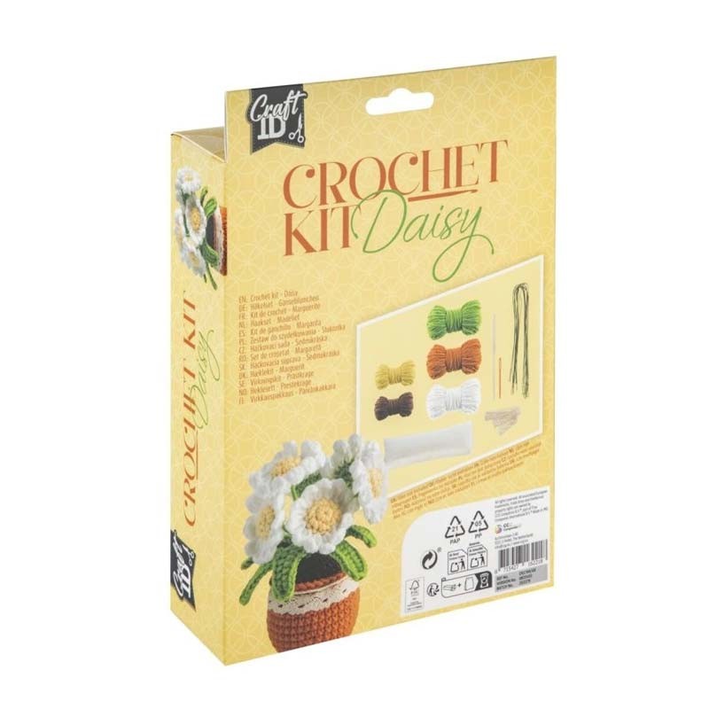 Kit crosetat floare Daisy