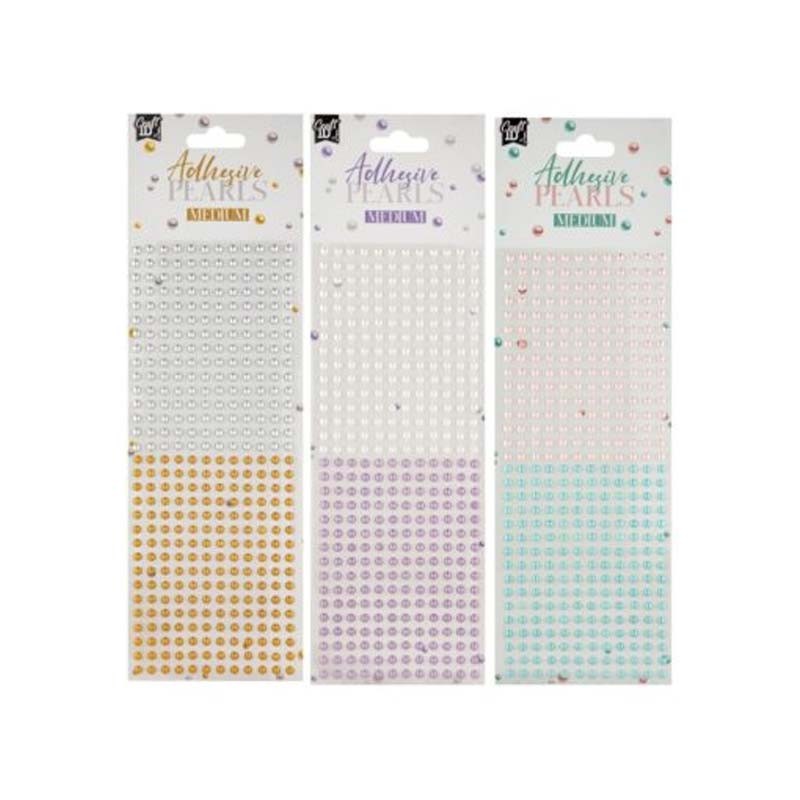 Set perle autoadezive Pink