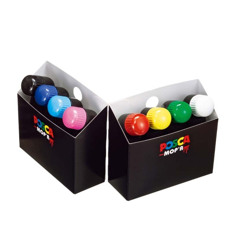 Set 8 markere vopsea 3-19 mm PCM-22 MOP'R UNI Posca